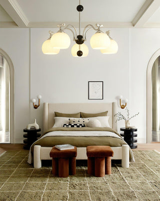 Eleanor Modern Glass Chandelier