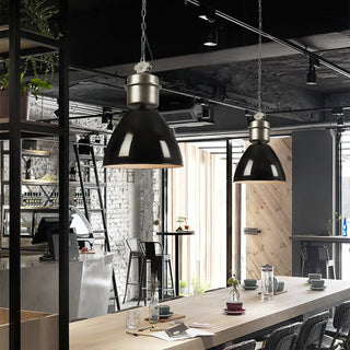 Elektrosvit Industrial Metal Enamel Pendant Light