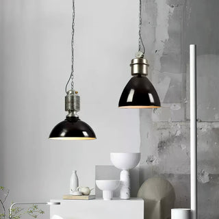 Elektrosvit Industrial Metal Enamel Pendant Light