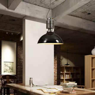 Elektrosvit Industrial Metal Enamel Pendant Light