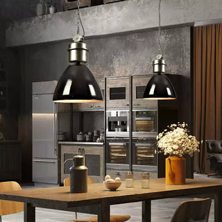 Elektrosvit Industrial Metal Enamel Pendant Light