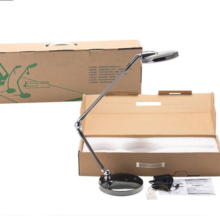 Element Disc Industrial Iron Table Light