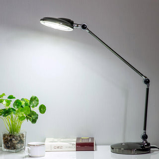 Element Disc Industrial Iron Table Light
