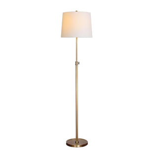 Ellis Minimalist Brass Floor Light