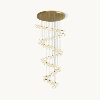 Elara Petal Cluster Chandelier