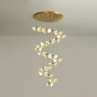 Elara Petal Cluster Chandelier