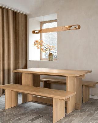 Scroll Artistic Wood Chandelier