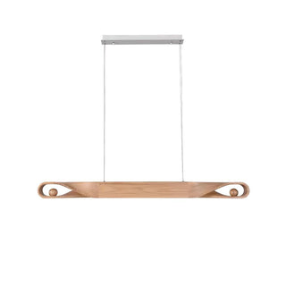 Scroll Artistic Wood Chandelier