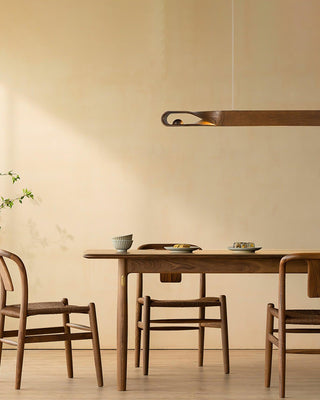 Scroll Artistic Wood Chandelier
