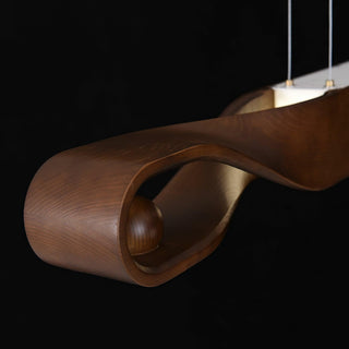 Scroll Artistic Wood Chandelier