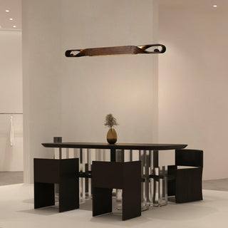 Scroll Artistic Wood Chandelier
