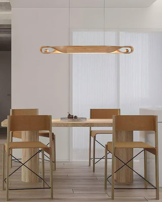 Scroll Artistic Wood Chandelier