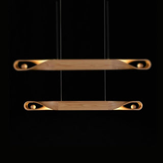 Scroll Artistic Wood Chandelier