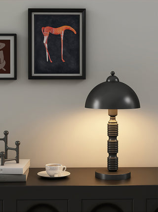 Elysian Glow Industrial Iron Table Light