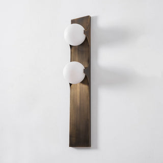 Ember Line Modern Brass Wall Light