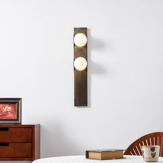 Ember Line Modern Brass Wall Light