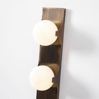 Ember Line Modern Brass Wall Light