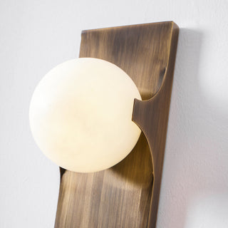 Ember Line Modern Brass Wall Light