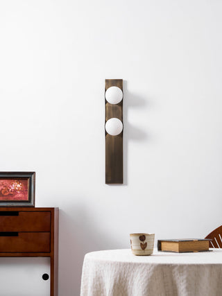 Ember Line Modern Brass Wall Light