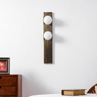 Ember Line Modern Brass Wall Light