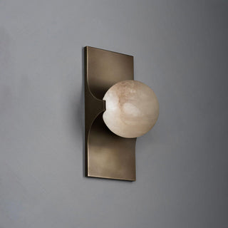 Ember Line Modern Brass Wall Light