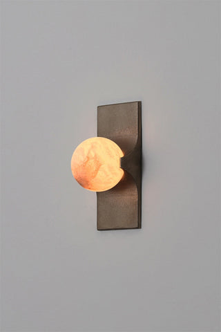 Ember Line Modern Brass Wall Light