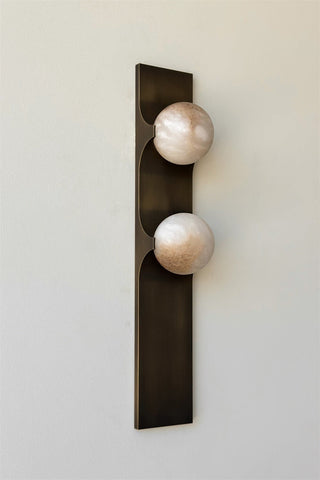 Ember Line Modern Brass Wall Light