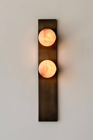 Ember Line Modern Brass Wall Light