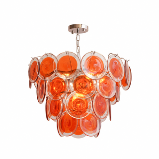 Xynor Glamorous Glass Chandelier