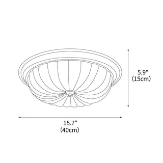 Emily Vintage Glass Ceiling Light
