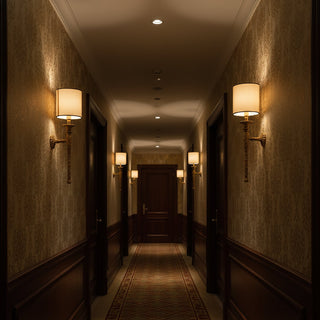 Elara Slim Gold Wall Sconce