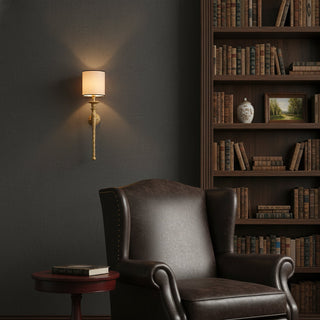 Elara Slim Gold Wall Sconce