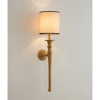 Elara Slim Gold Wall Sconce