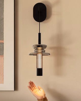 Luminia Modern Glass Wall Lamp
