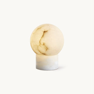 Nova Minimalist Alabaster Table Lamp