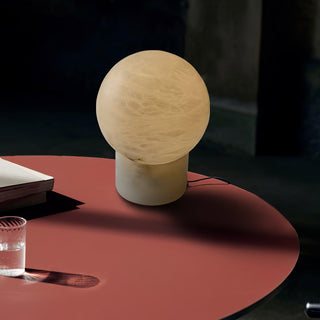 Nova Minimalist Alabaster Table Lamp