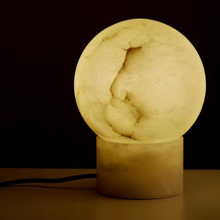 Nova Minimalist Alabaster Table Lamp