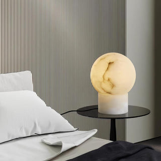 Nova Minimalist Alabaster Table Lamp