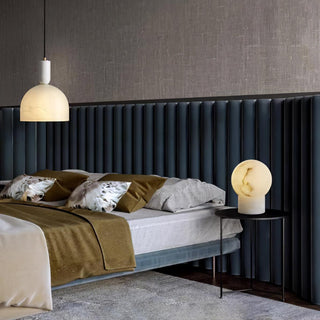 Nova Minimalist Alabaster Table Lamp