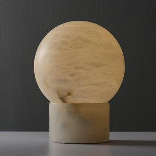 Nova Minimalist Alabaster Table Lamp