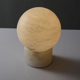 Nova Minimalist Alabaster Table Lamp