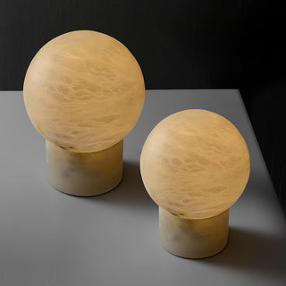 Nova Minimalist Alabaster Table Lamp
