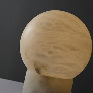 Nova Minimalist Alabaster Table Lamp