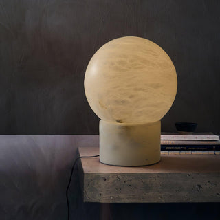 Nova Minimalist Alabaster Table Lamp