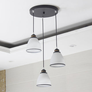 Empire Mid-Century Modern Glass Pendant Light
