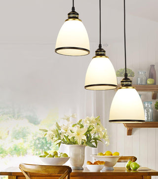 Empire Mid-Century Modern Glass Pendant Light