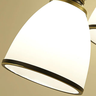 Empire Mid-Century Modern Glass Pendant Light