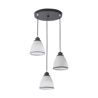 Empire Mid-Century Modern Glass Pendant Light