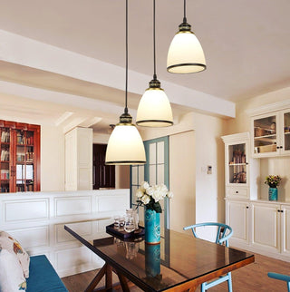 Empire Mid-Century Modern Glass Pendant Light