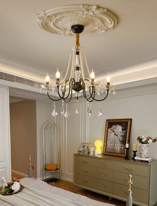 Empress Elegant Crystal & Beaded Chandelier